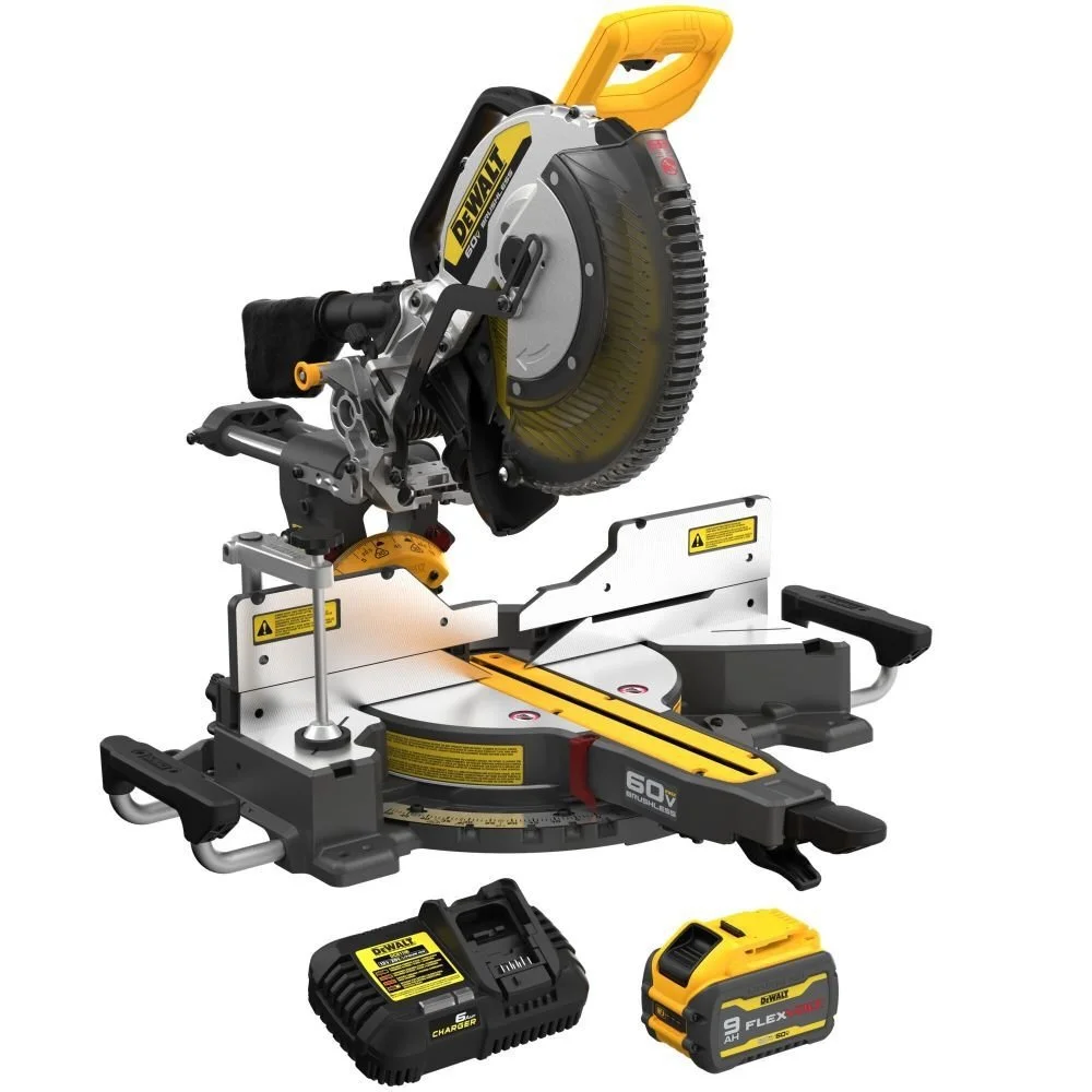 DeWalt DCS781B 60V 12″ Double Bevel Sliding Miter Saw - Image 3