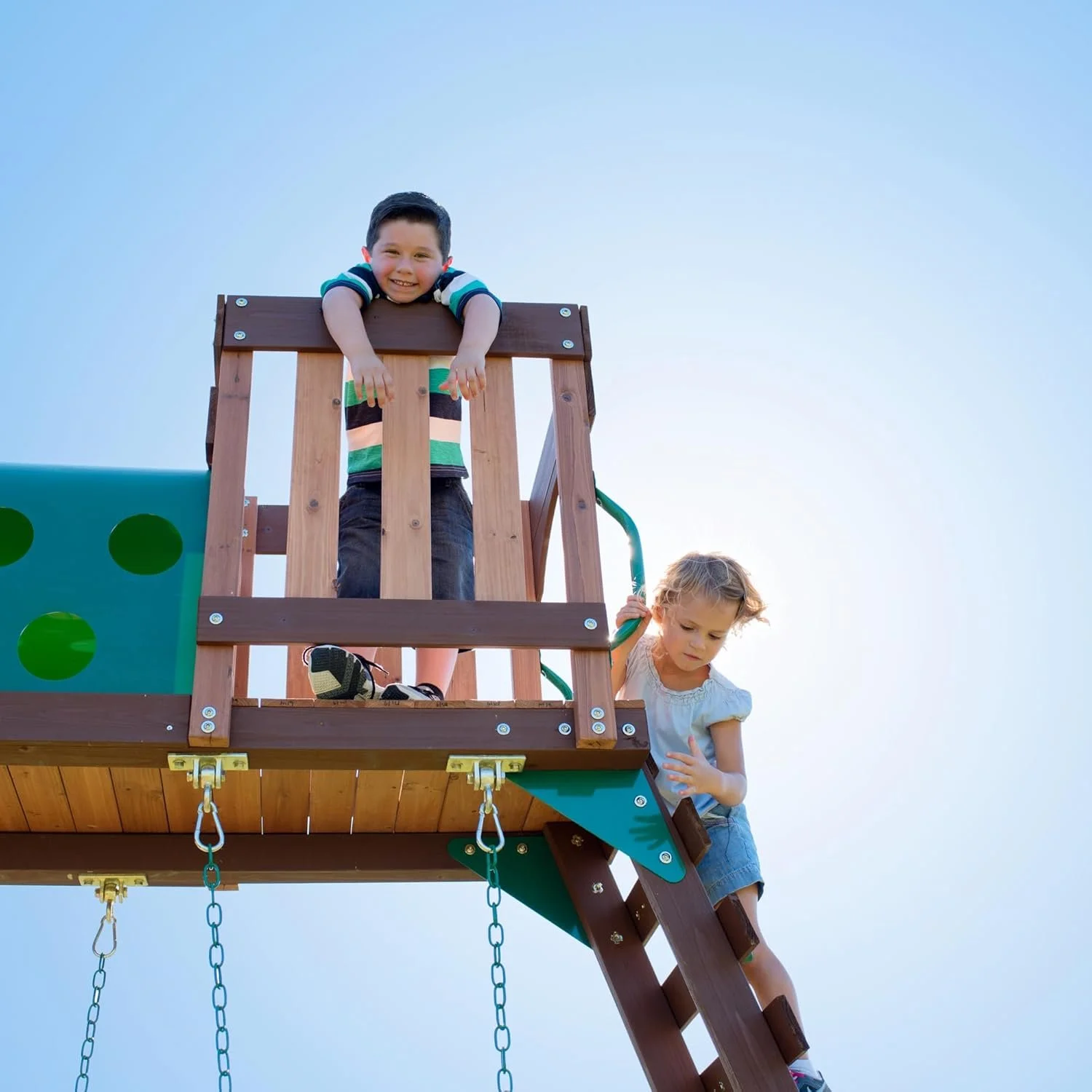 Backyard Discovery Woodridge Elite Cedar Swing Set/Playset - Image 4