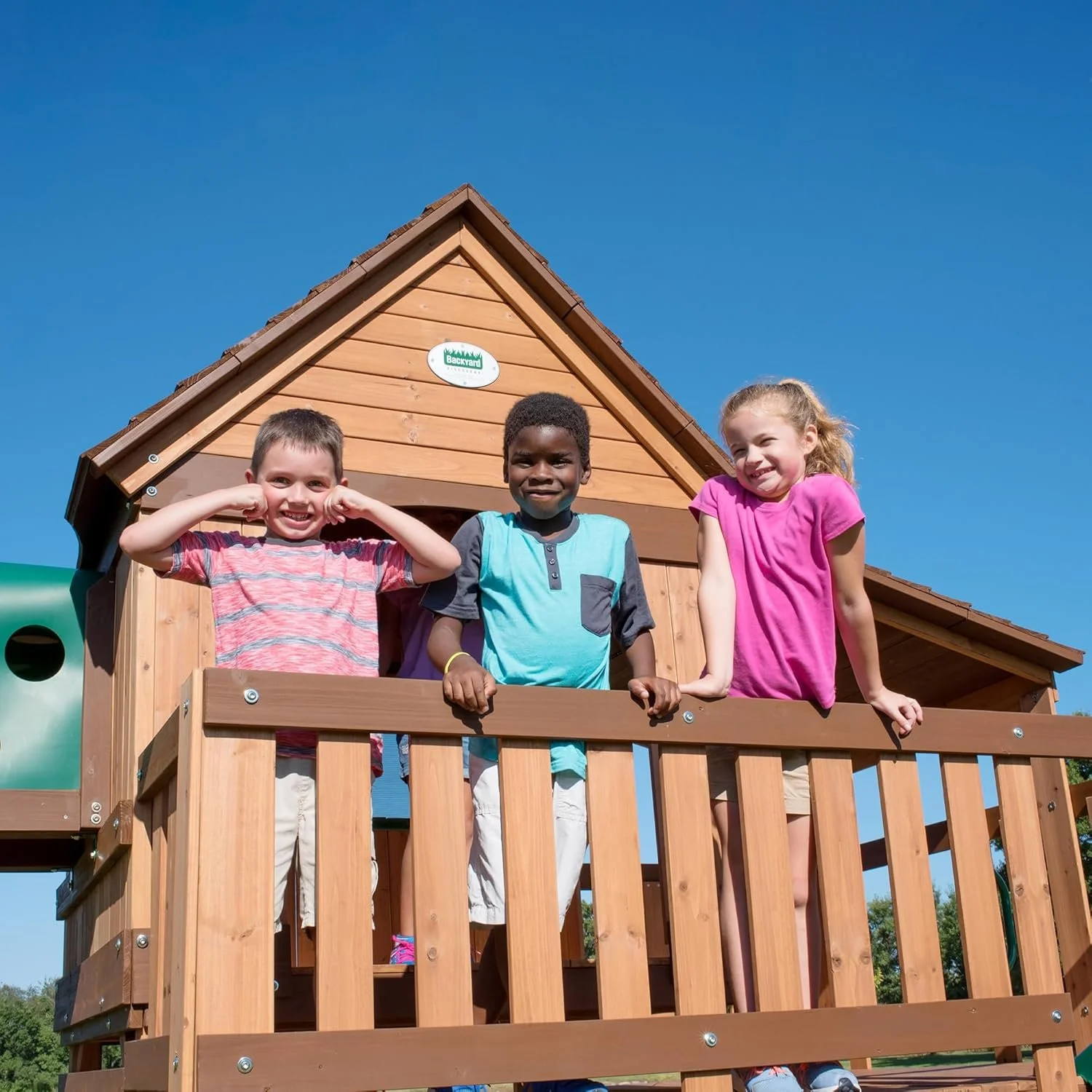 Backyard Discovery Woodridge Elite Cedar Swing Set/Playset - Image 8