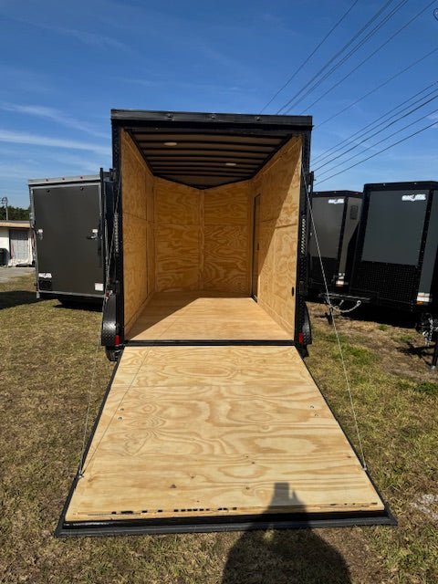 2025 6X12TA ENCLOSED CARGO TRAILER RAMP DOOR 9278 - Image 3