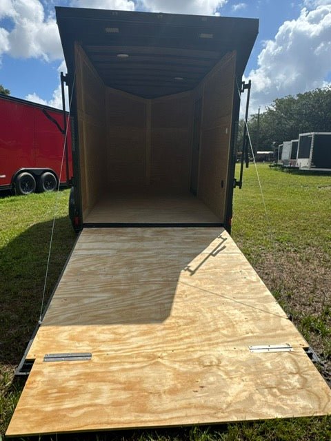 2025 6X10SA SA ENCLOSED CARGO TRAILER RAMP DOOR 81” 9453 - Image 4