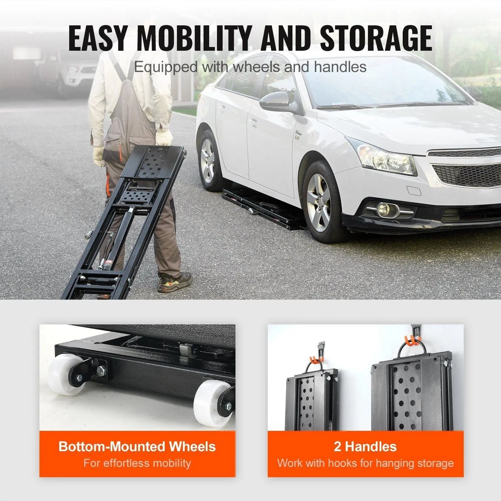 26.8″ Auto Lift for Trucks, 7000 lbs Capacity, Heavy-Duty Carbon Steel, Shop & Garage Use, DOBA-ALT7000 - Image 5
