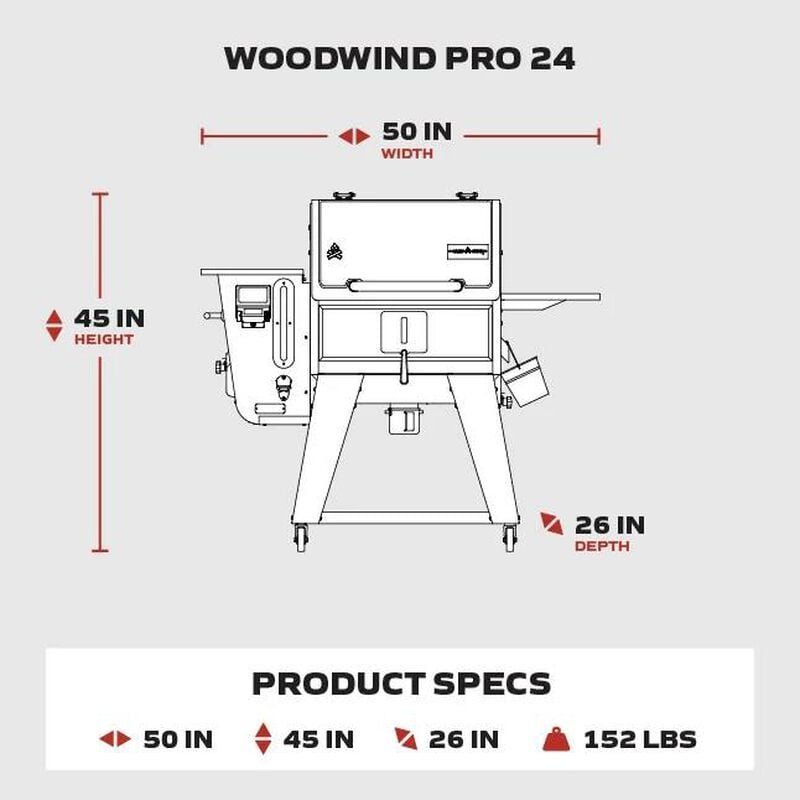 Camp Chef Woodwind Pro 24 Pellet Grill - Image 3